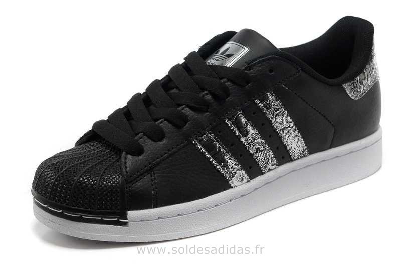 adidas superstar femme noir paillette